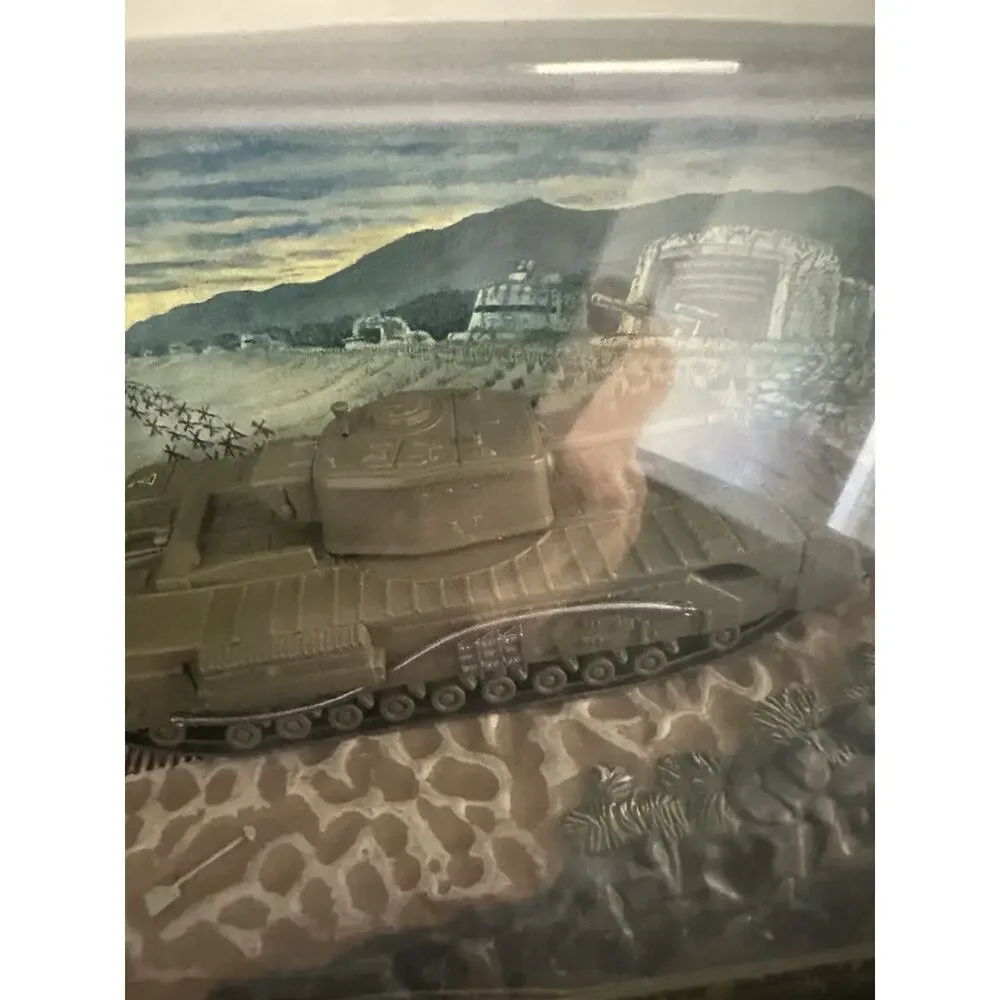 Vintage Mattel Matchbox Collectibles Churchill MK-7 Tank -New (box damaged)